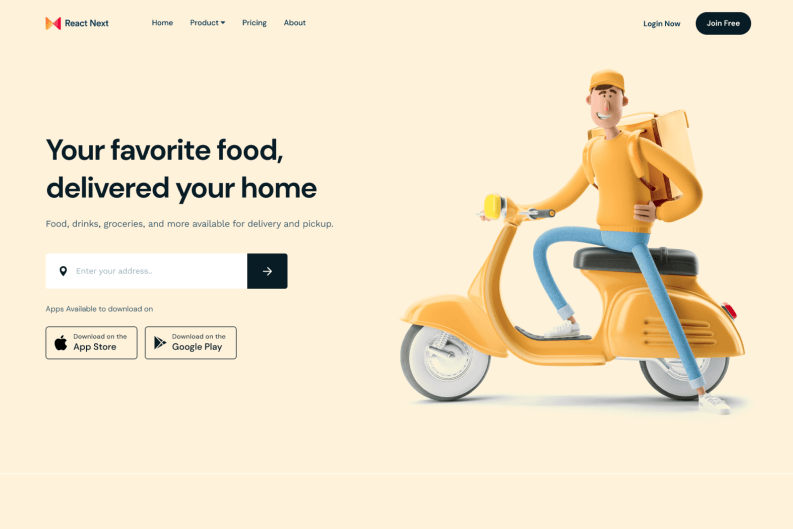 RNB Modern Laravel React Rental System preview 2