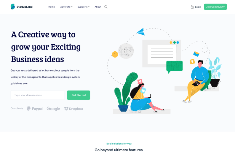 Addingly Modern WordPress Theme preview 3