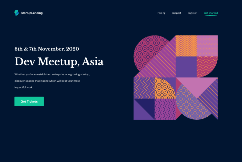 Blastonic Crpto Landing Page Template preview 3