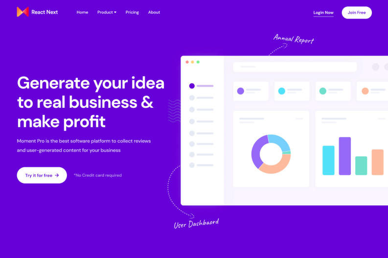 Templify Landing Template preview 2