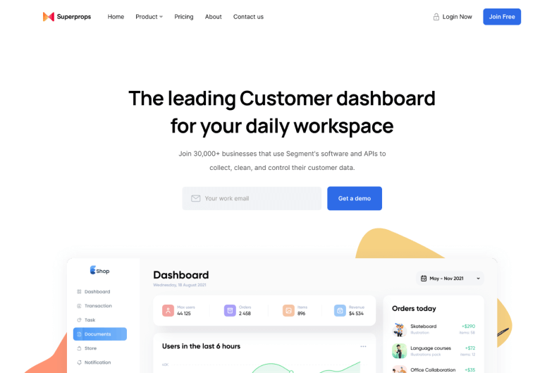 Superify WordPress Theme preview 2