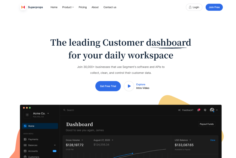 Polaroid React WP Multipurpose theme preview 3