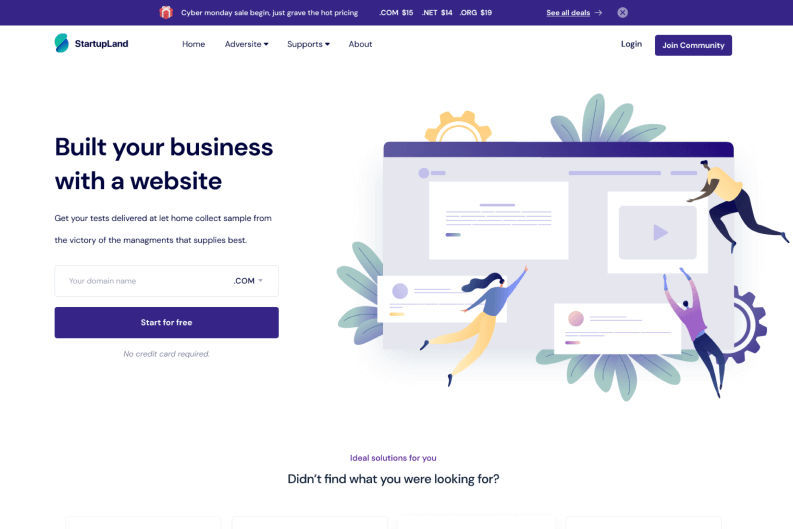 Duperprops React Modern Retail Listing Template preview 3